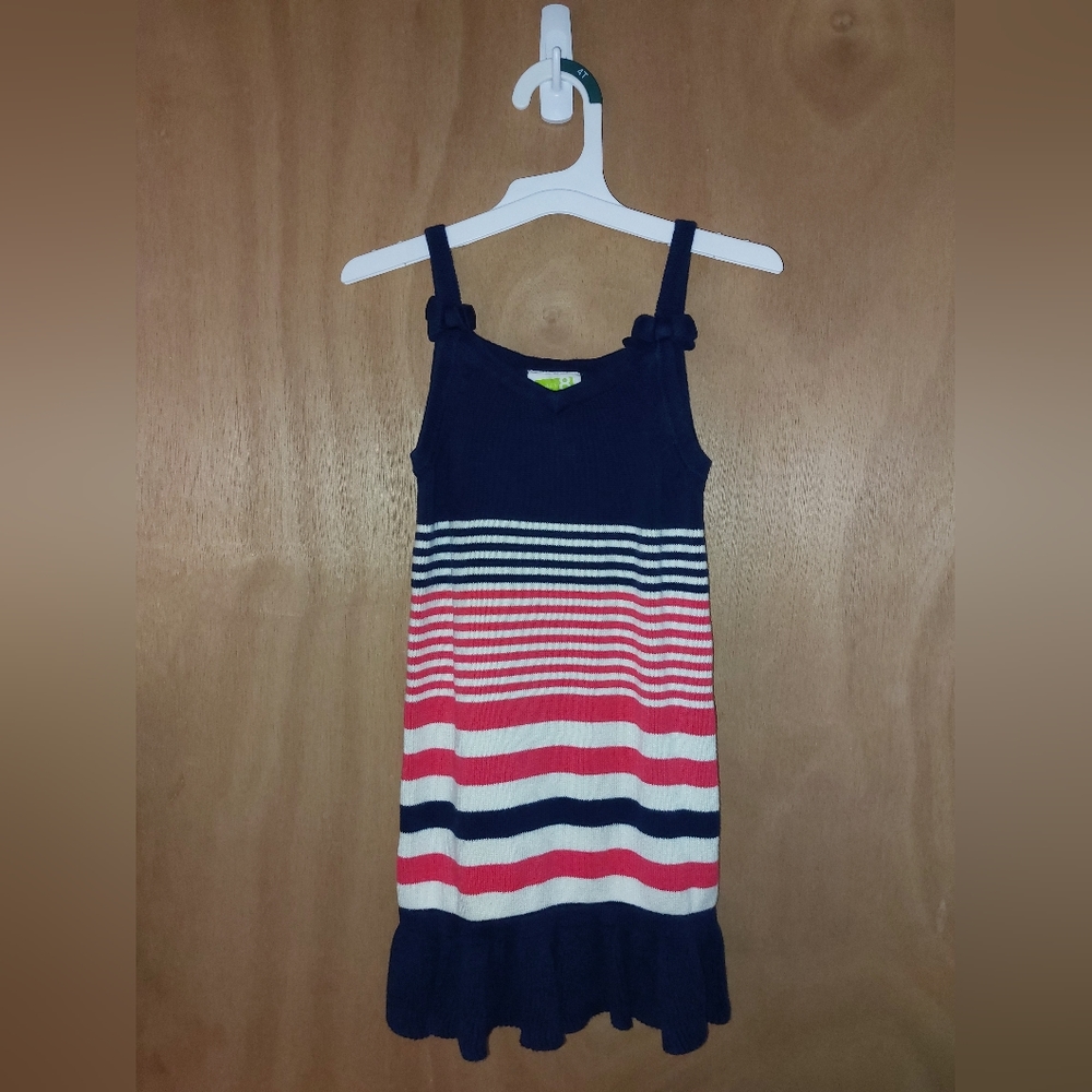 Girls Knit Dress Size 4T- Crazy 8 Brand, Good condition
